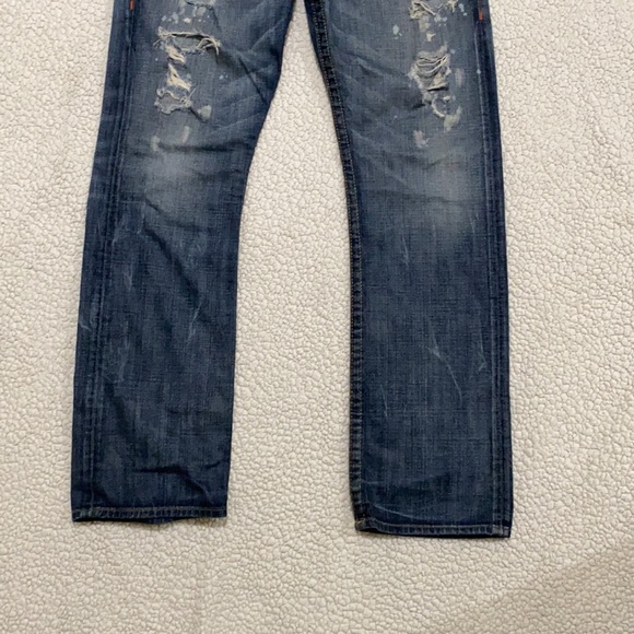 TRUE RELIGION JEANS “Ricky” |  Size 33 Dark Wash - Picture 9 of 13